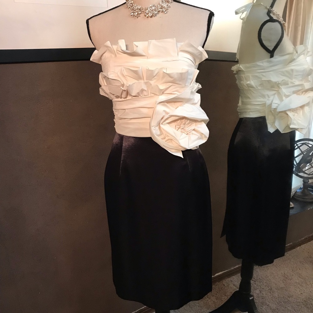 Stunning Black and Cream Max & Cleo Dress❤️❤️❤️